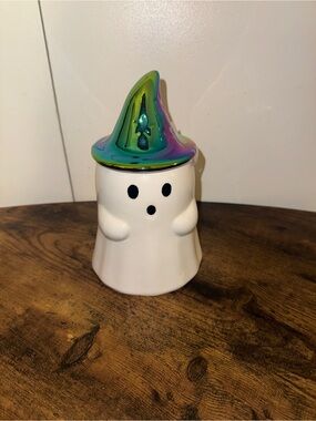 Target Ghost Jar with Iridescent Witch Hat